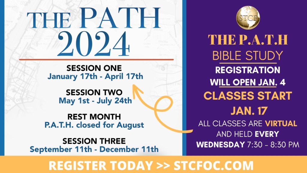 Events For March 2024 Set The Captives Free Outreach Center   STCF PATH Bible Study Reg Opens 010424 1024x576 